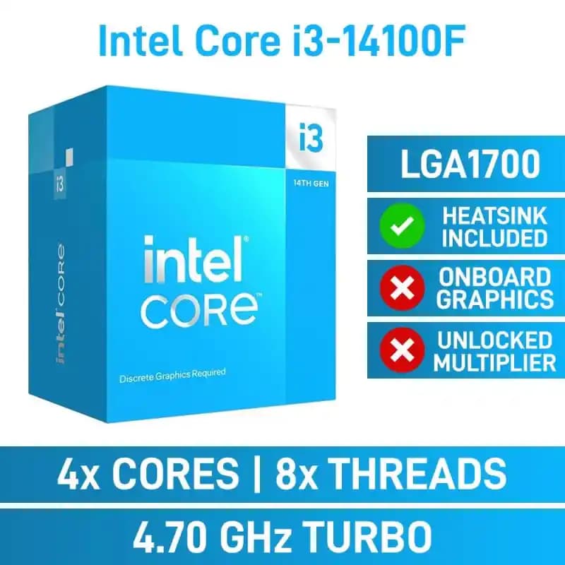 Intel Core i3-14100F İşlemci İncelemesi: Orta Seviye Performans ve Uygun Fiyat