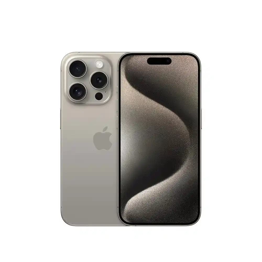 iPhone 15 Pro 128 GB Natural Titanium ile Dayanıklılık ve Estetiğin Mükemmel Buluşması