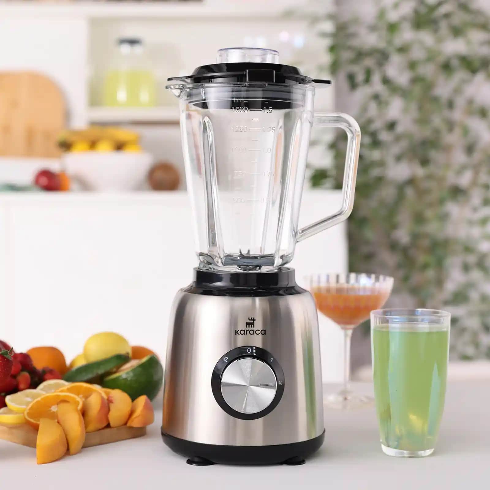 Karaca İnox 1.5 Lt Cam Hazneli Smoothie Blender ile Pratik ve Güçlü Mutfak Kullanımı