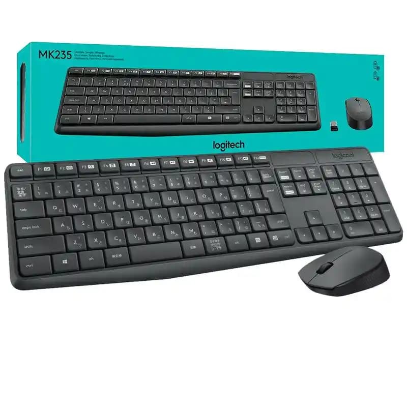 Logitech MK235 Kablosuz Klavye ve Fare Takımı Dayanıklılık ve Konfor Sunar