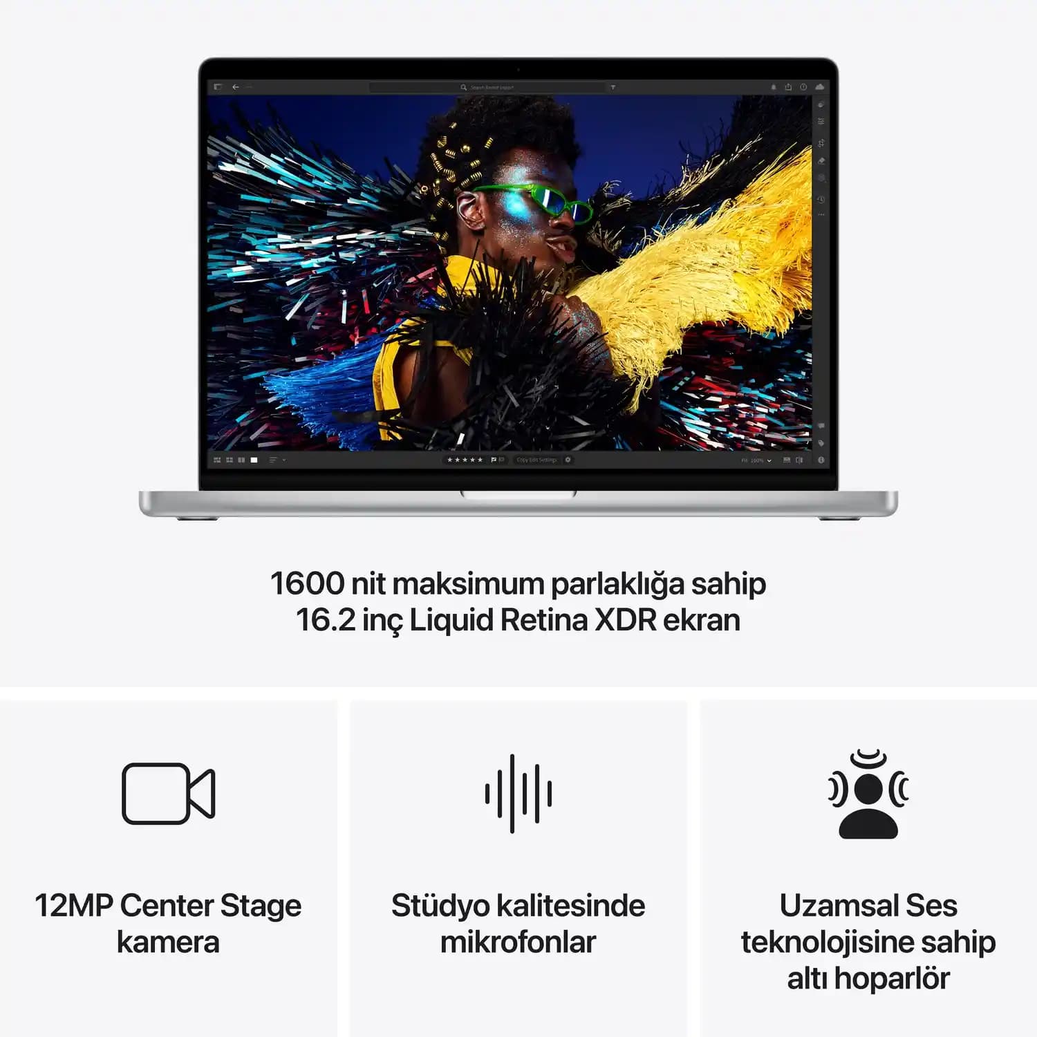 MacBook Pro 16 inç: Güçlü performans ve şık tasarım ile profesyonellerin tercihi