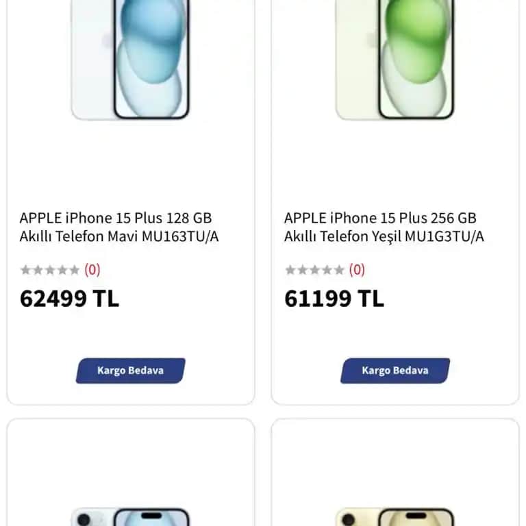 MediaMarkt'ta iPhone 15 Fiyatları ve Güncel Kampanya Detayları 2024