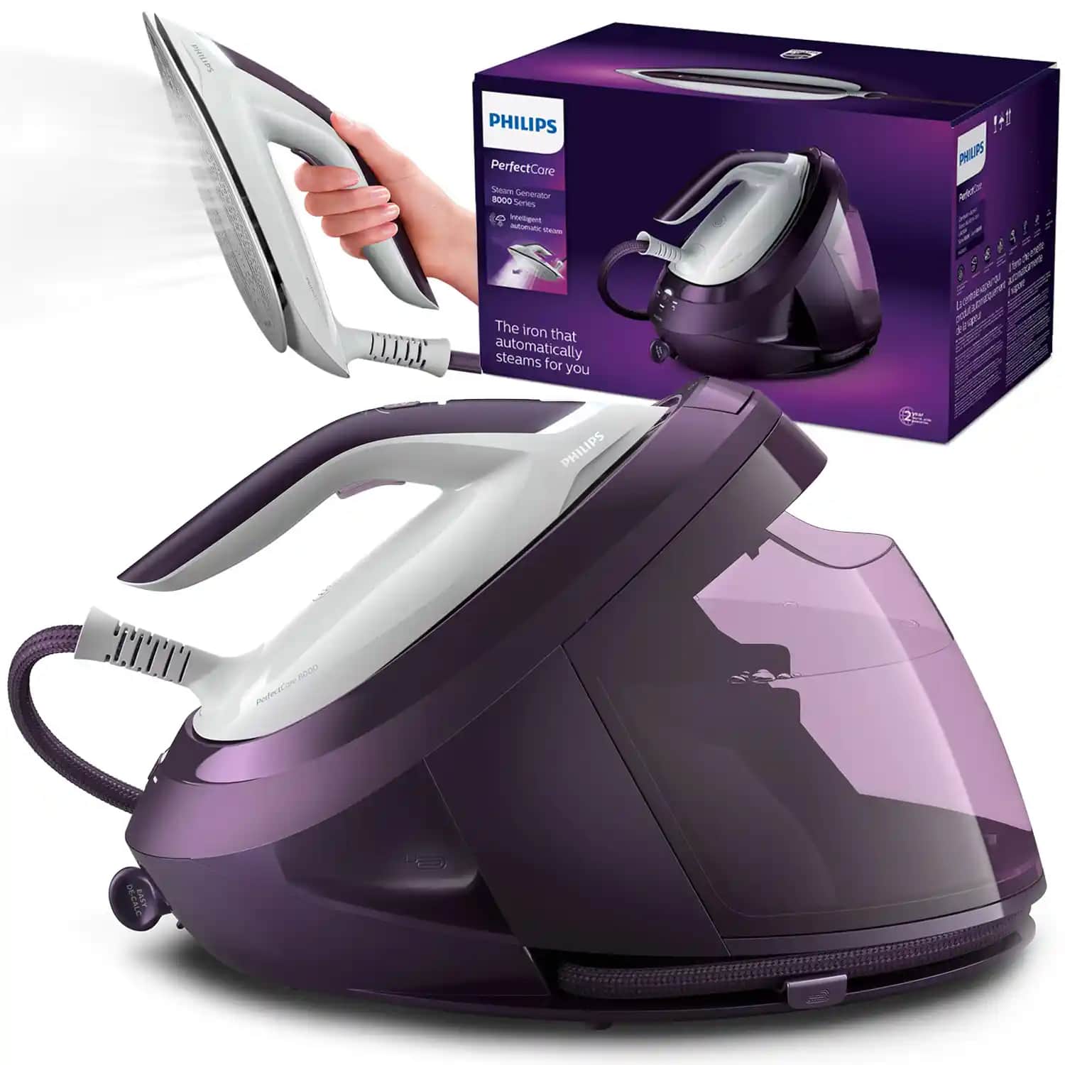 Philips PSG8050/30 PerfectCare 8000 Gelişmiş Buhar Ütüsü Özellikleri ve Avantajlar