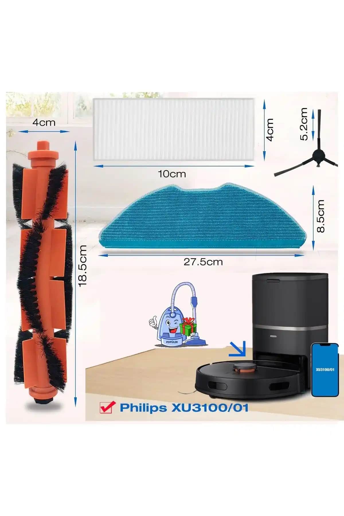 Philips Robot Süpürge Yedek Parçaları: Performans ve Dayanıklılığı Artırmanın Yolları
