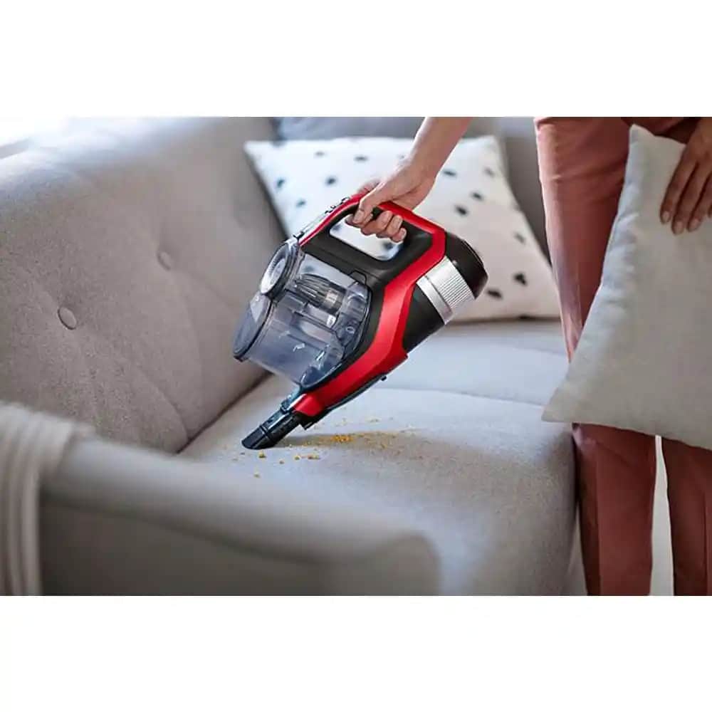 Philips XC7043/01 Kırmızı Şarjlı Dik Süpürge: Güçlü ve Şık Temizlik Çözümü