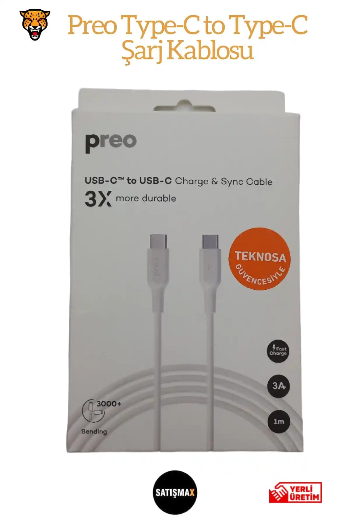 Preo Şarj Kablosu: Güvenilir ve Yüksek Performanslı Elektronik Aksesuarları