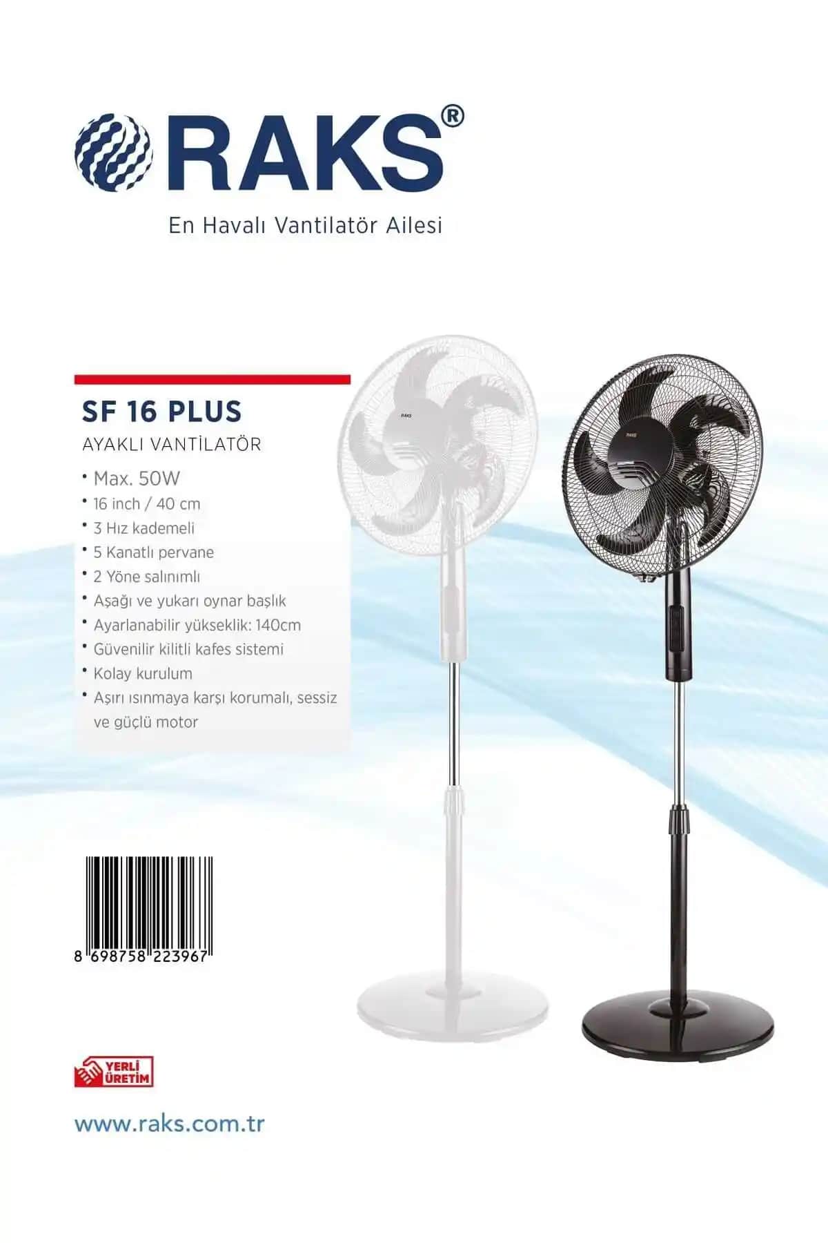 RAKS SF 16 Elektronik Aksesuarları Güvenilirlik ve Kalite Standardını Yansıtır