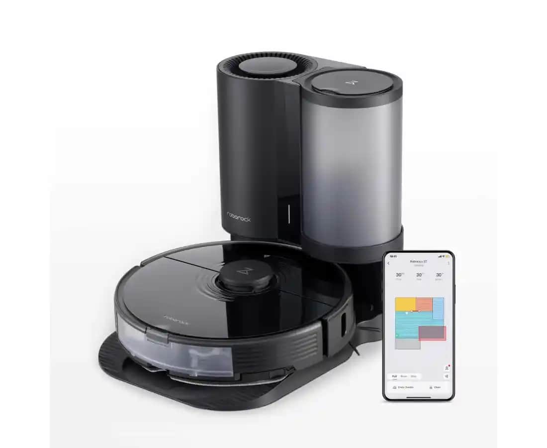 Roborock S7 Siyah: Modern Tasarım ve Yüksek Performanslı Akıllı Robot Süpürge