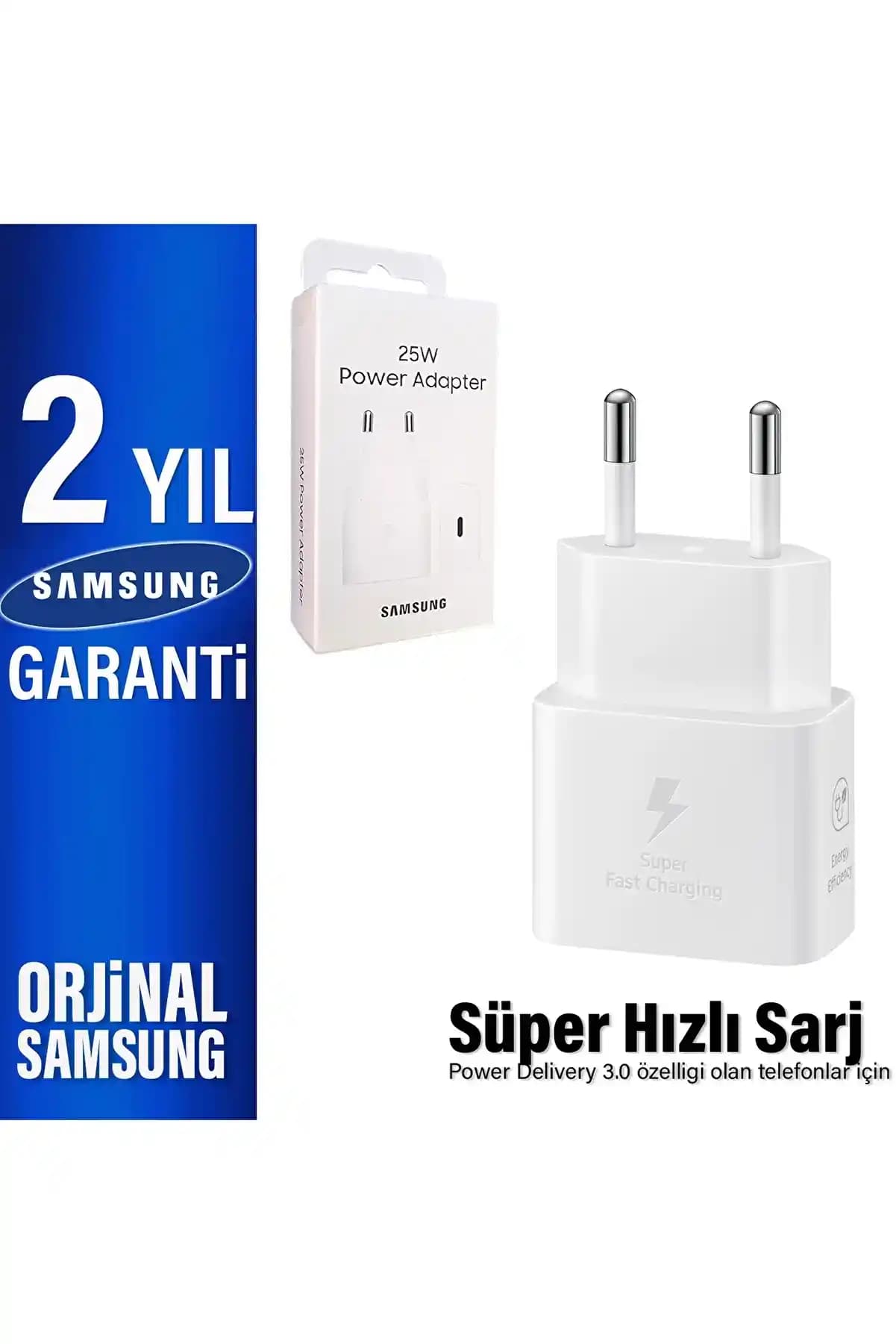Samsung 25W Hızlı Şarj Aleti: Güç ve Verimlilikte Yeni Nesil Çözüm