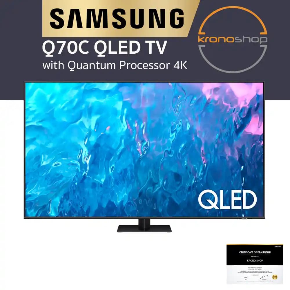 Samsung 75Q70C Televizyonu: Yüksek Çözünürlük ve Akıllı Özelliklerle Modern Evler İçin