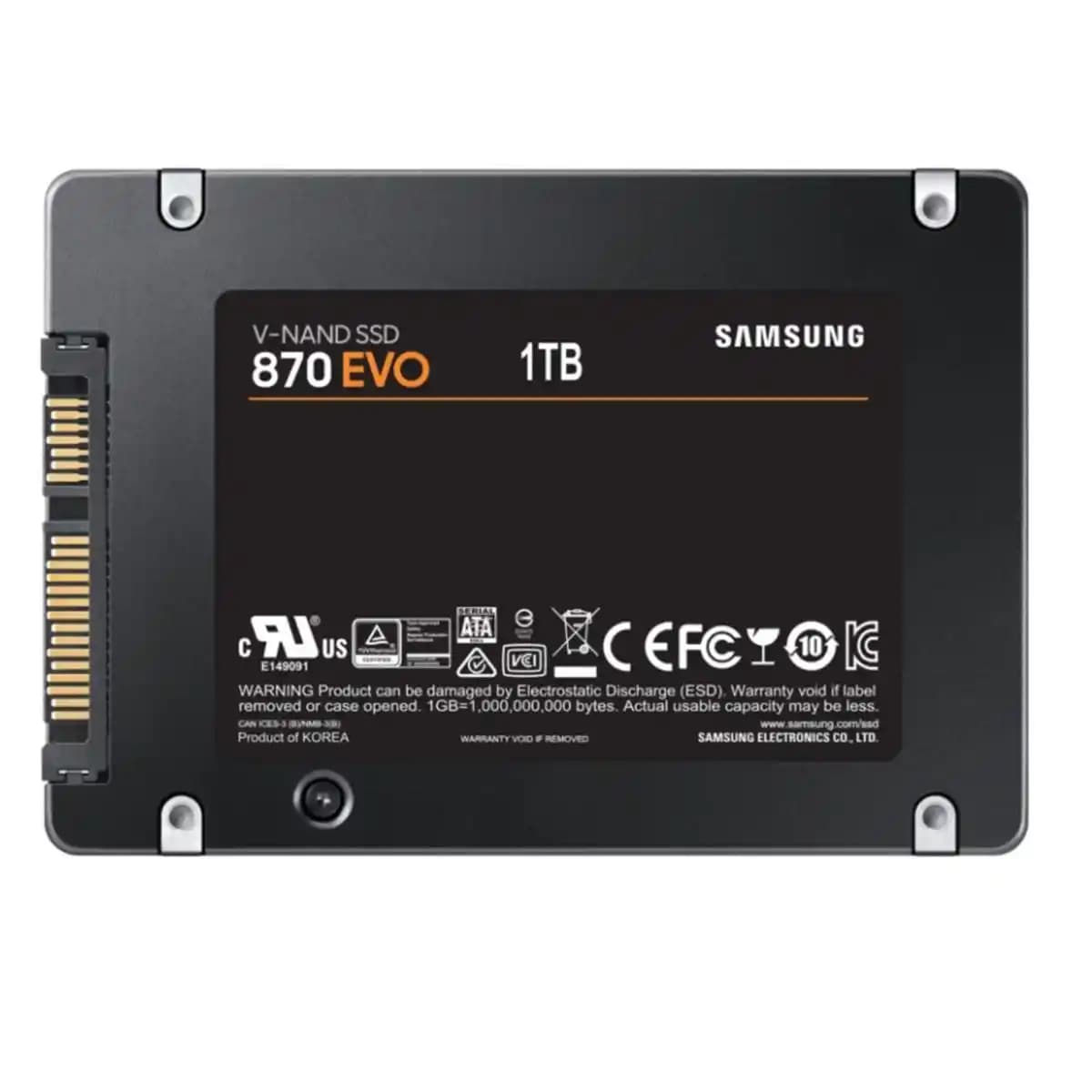 Samsung 870 EVO 1TB SSD ile Yüksek Performans ve Güvenilirlik Sağlayan Depolama Çözümü
