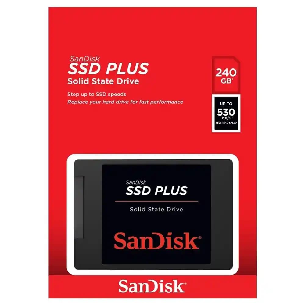 SanDisk SSD Plus 240GB ile Hızlı ve Güvenilir Depolama Çözümü