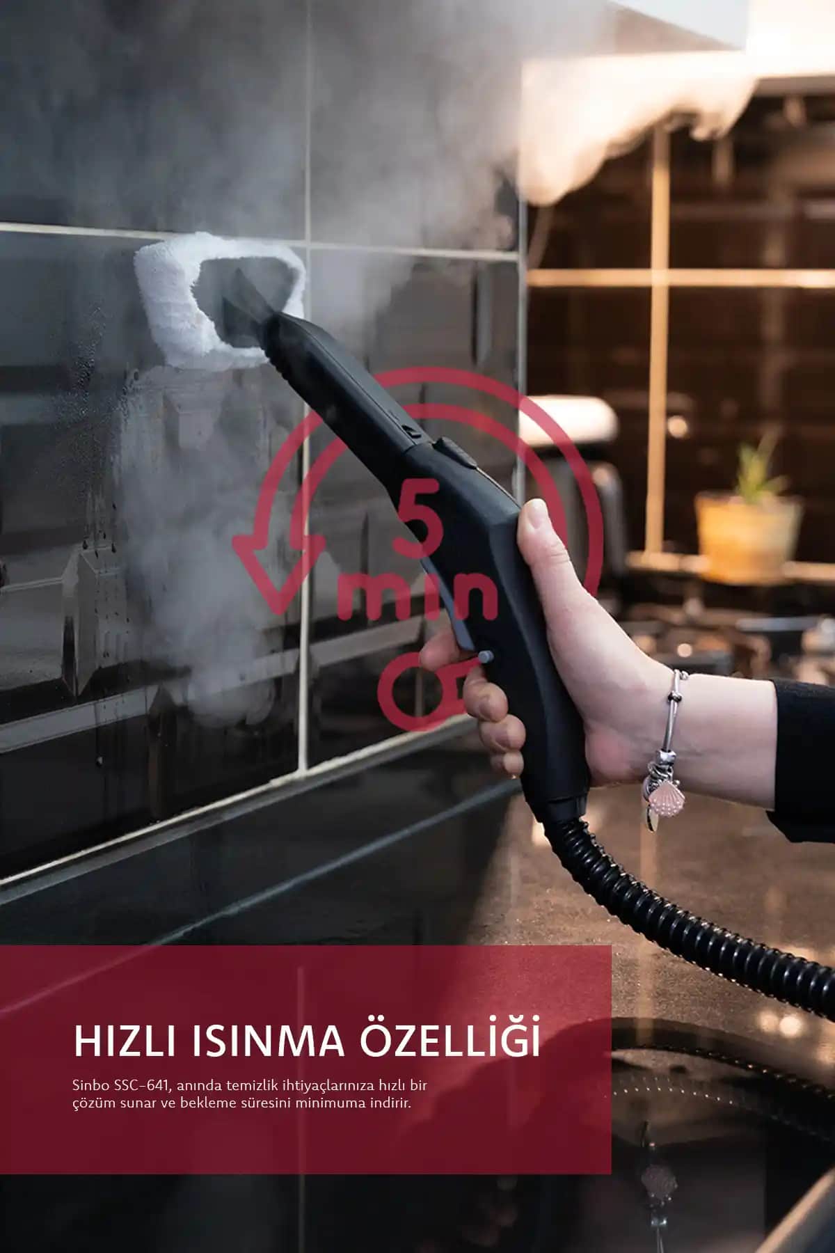 Sinbo Buharlı Temizleyici: Güçlü ve Çok Yönlü Ev Temizlik Çözümü