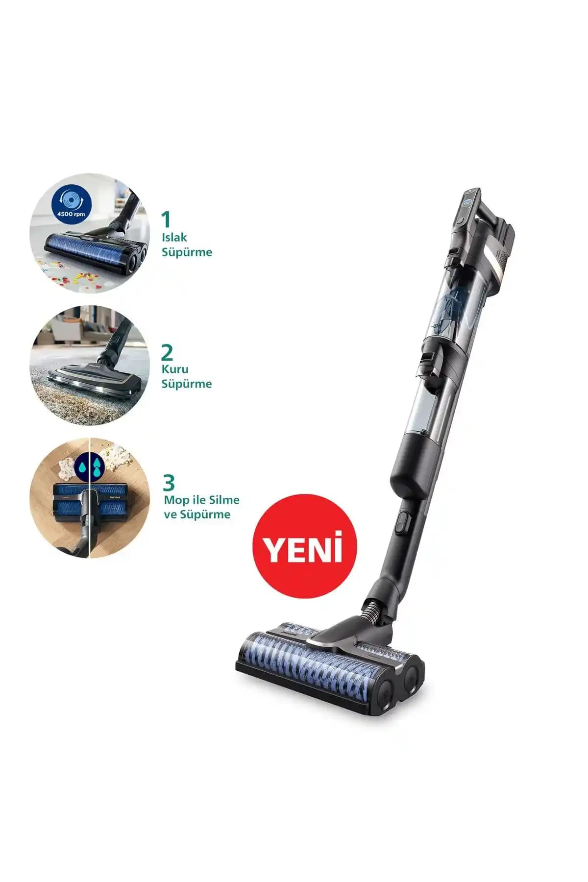 Sulu Dik Süpürge Nedir, Nasıl Çalışır ve Temizlikte Sağladığı Avantajlar