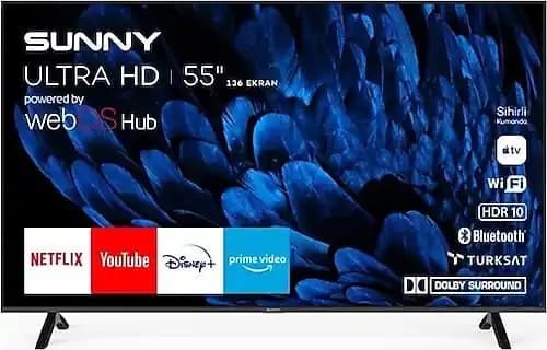Sunny Televizyonlar: Yüksek Teknoloji ve Şıklık Sunan Uygun Fiyatlı Modeller