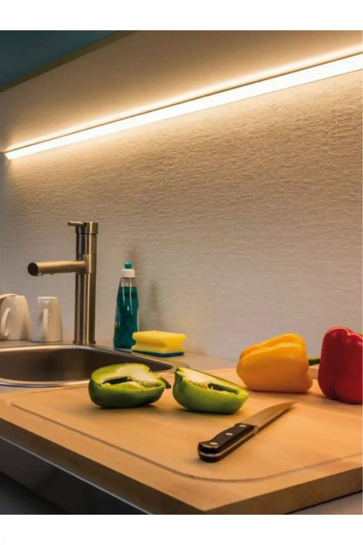 Tezgah Altı LED Şeritleri ile Modern ve Şık Mekan Aydınlatma Çözümleri