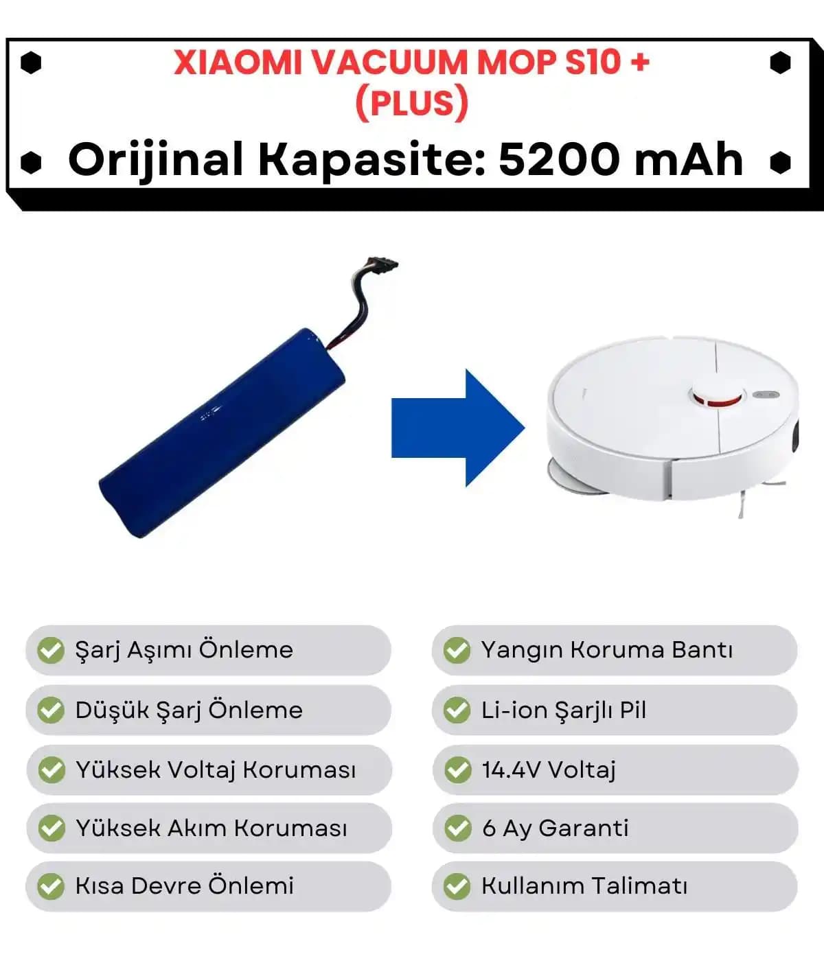 Xiaomi Robot Süpürge Bataryası: Performans ve Uzun Ömür İçin Bilmeniz Gerekenler