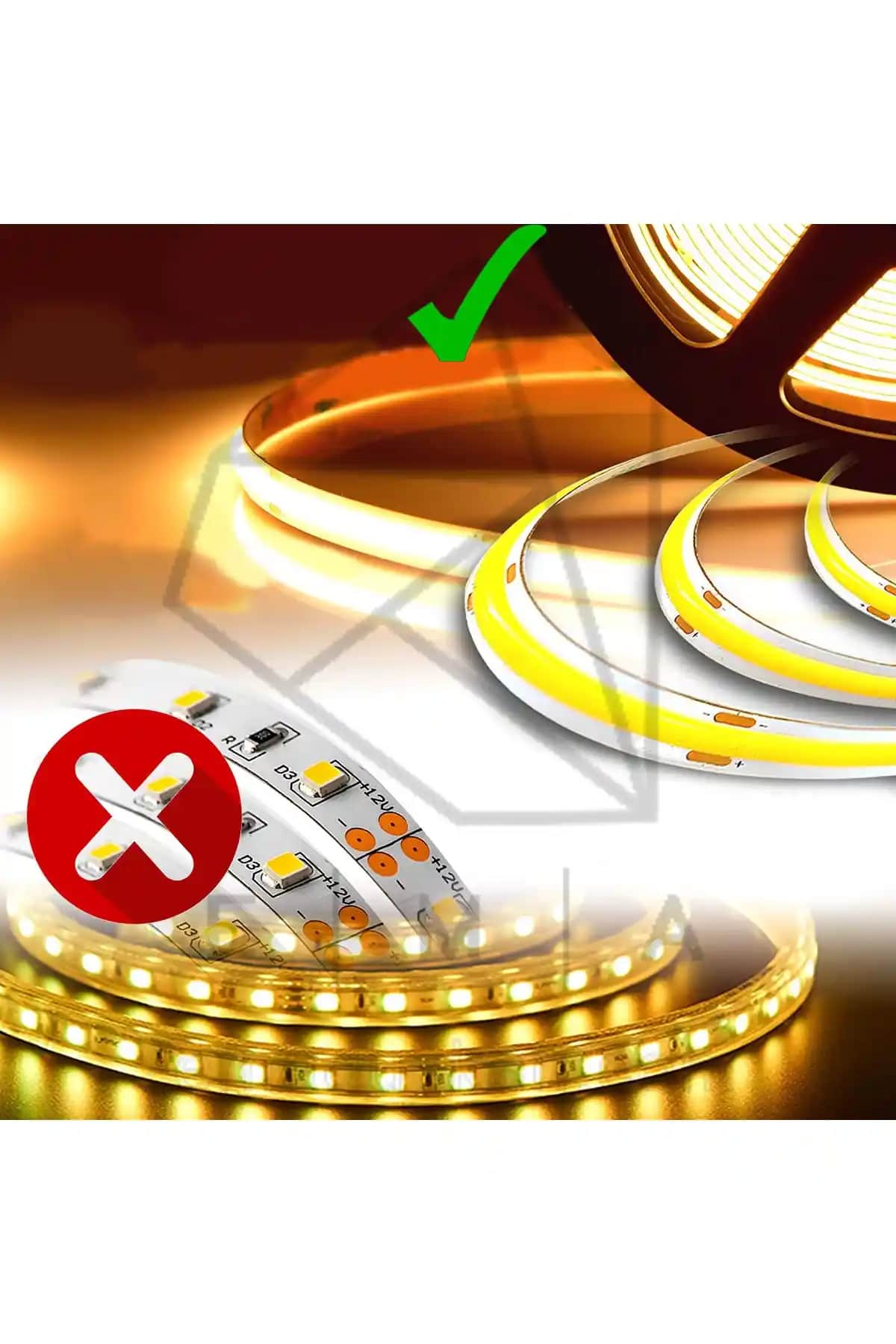 Yapışkanlı LED Şeritler: Kolay Montajlı Estetik ve Fonksiyonel Aydınlatma Çözümleri