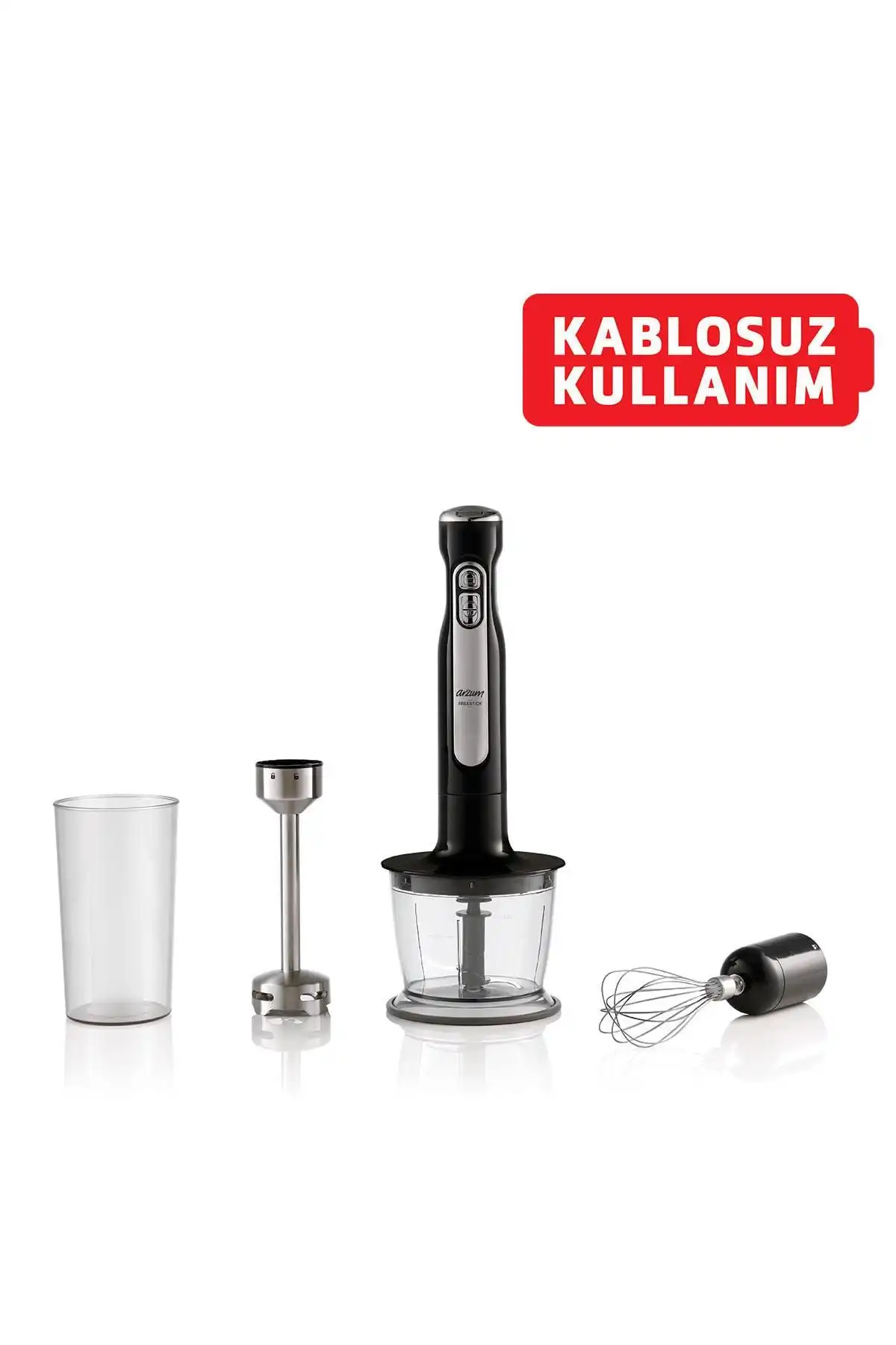Arzum Blender Seti AR1127 Freestick: Pratik ve Yüksek Performanslı Mutfak Aleti