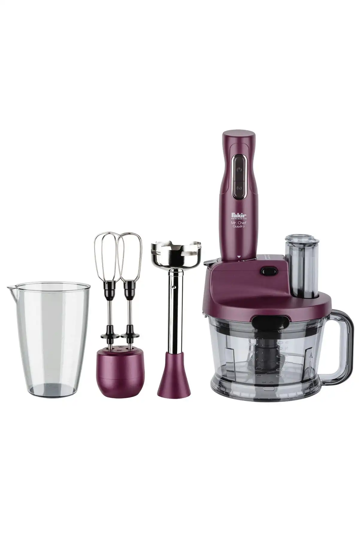 Fakir Mr Chef Quadro Blender Set Violet ile Mutfakta Verimlilik Artırın