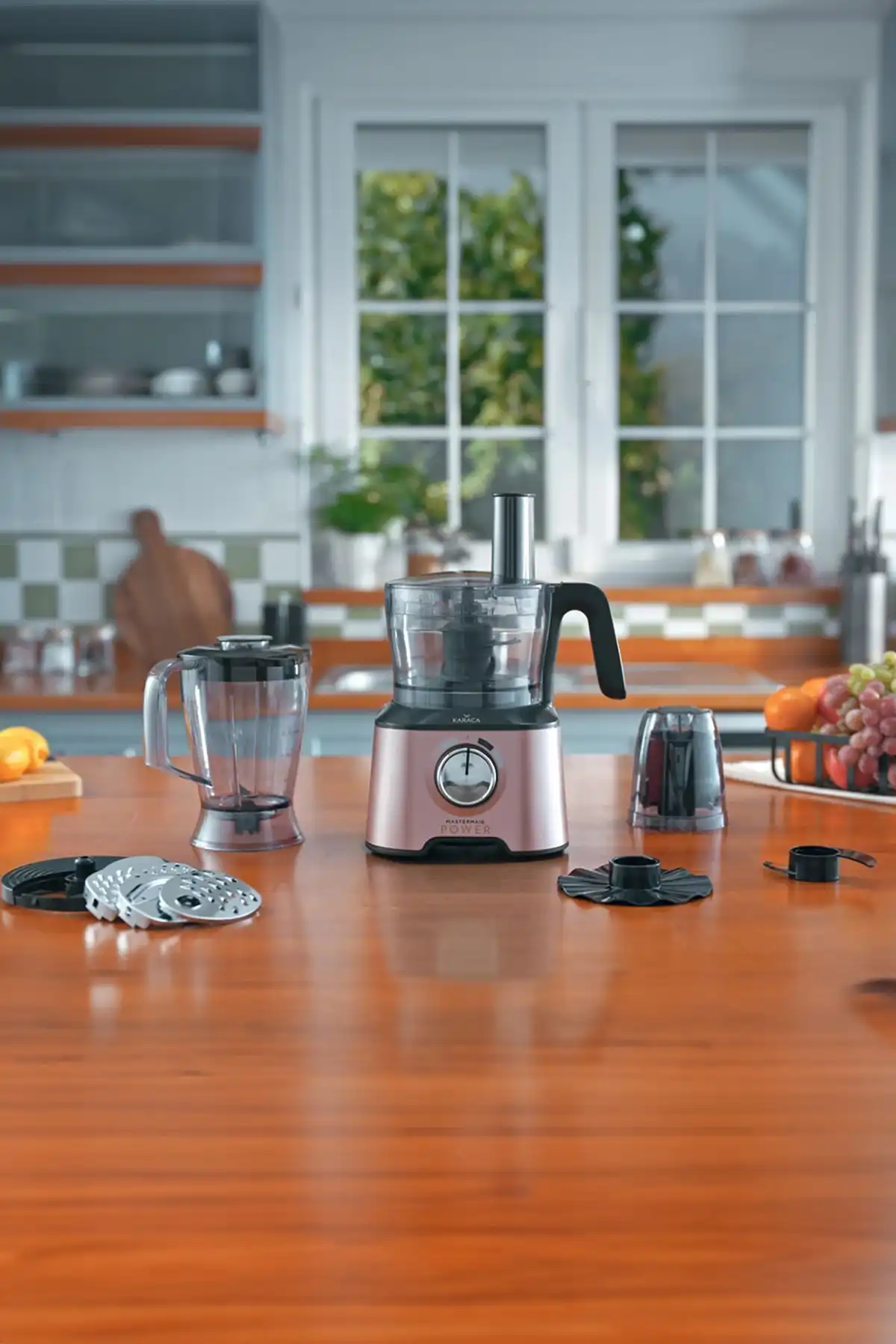 Karaca Mastermaid Power 10 in 1 Rosegold Mutfak Robotu ile Mutfakta Verimlilik