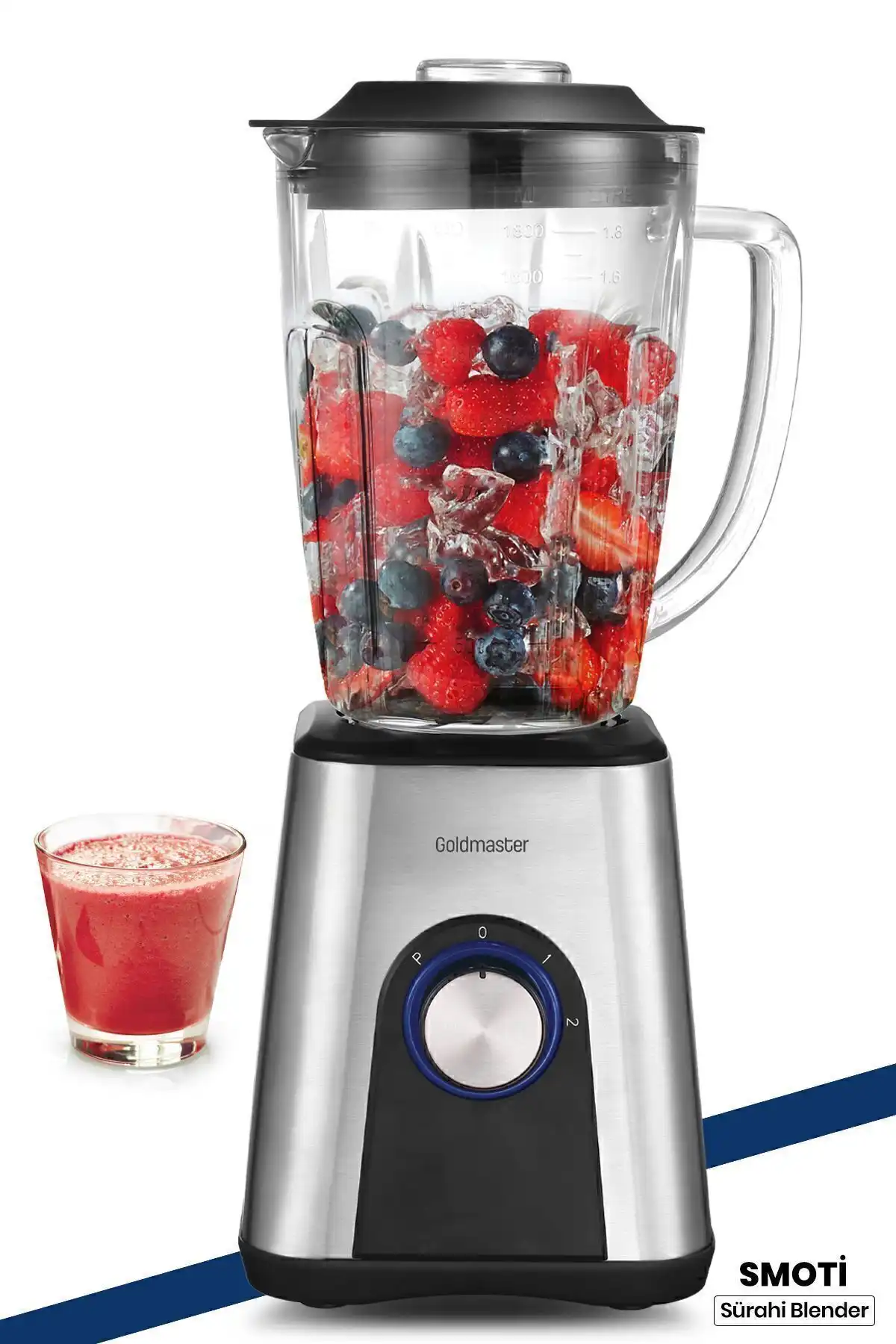GoldMaster Smoti 1000 Watt Blender: Güçlü Performansı ve Kullanışlı Tasarımı