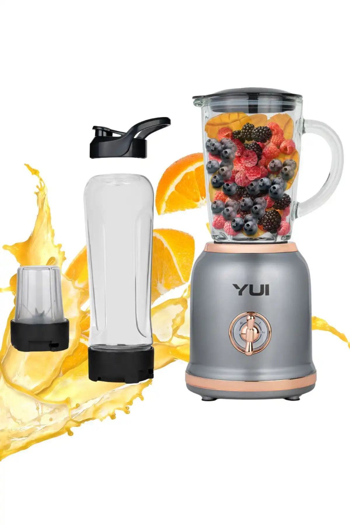 Yui M18 3 In 1 Kişisel Smoothie Retro Blender İncelemesi ve Özellikleri