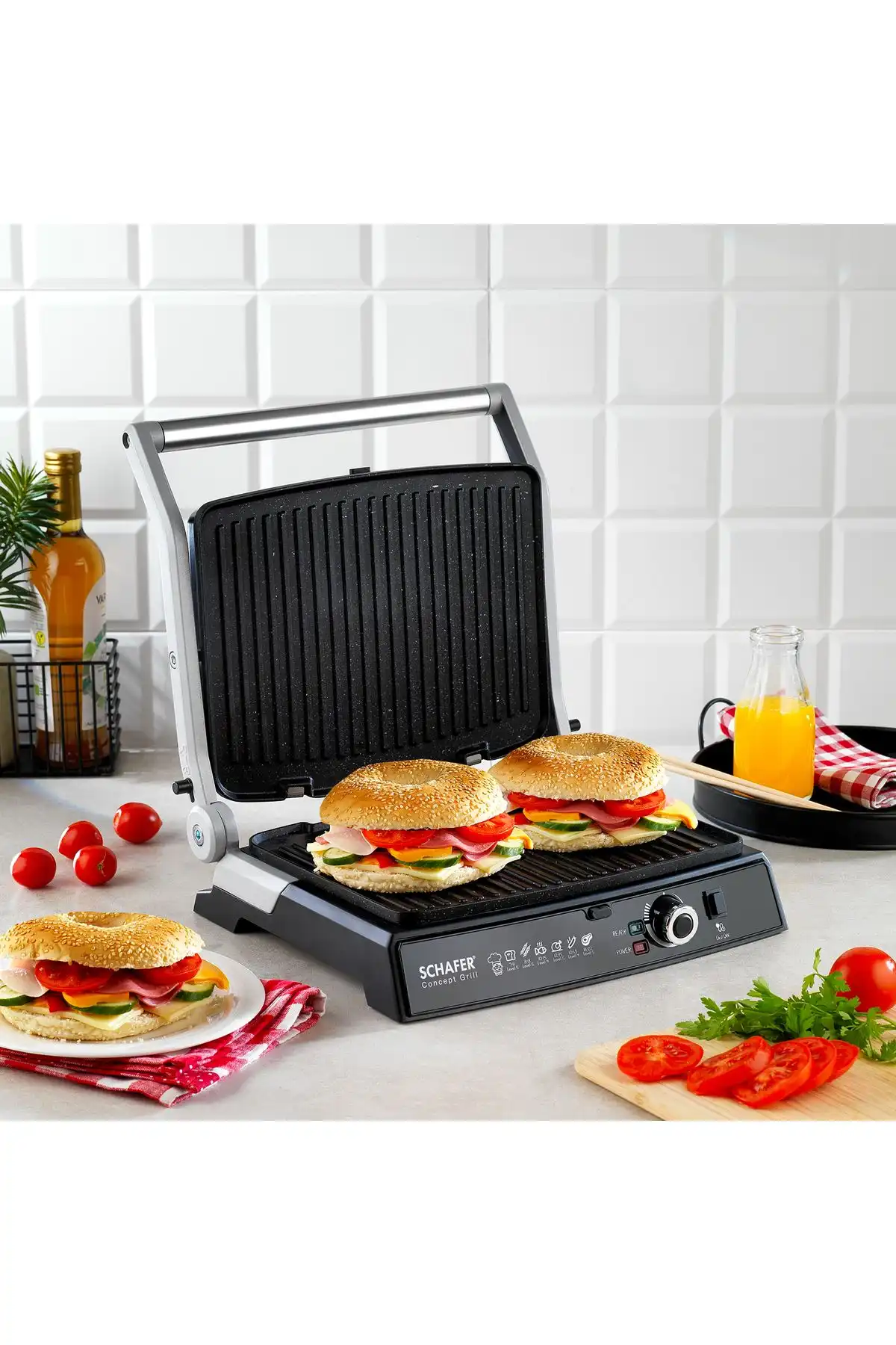 Schafer Concept Grill Elektrikli Izgara ve Tost Makinesi Özellikleri