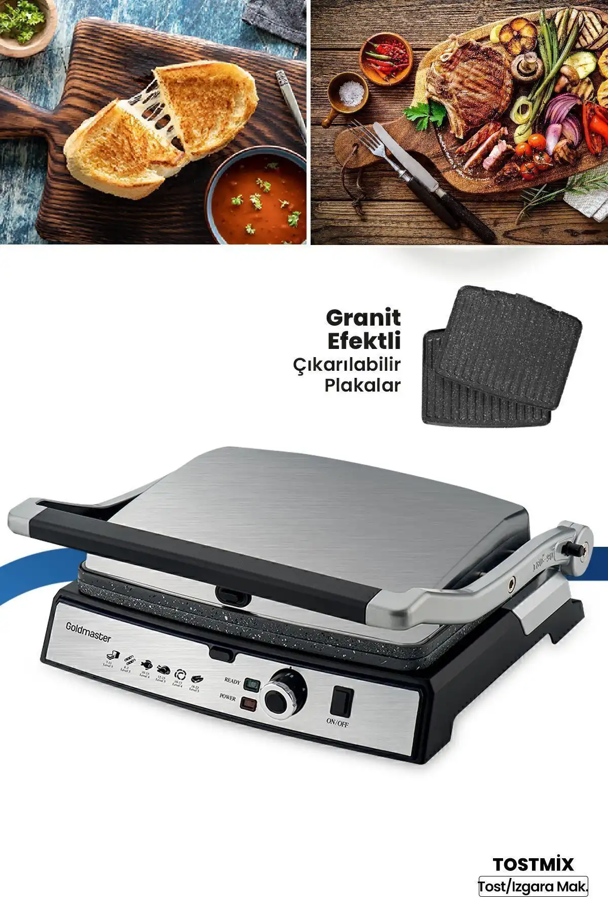 GoldMaster Tostmix: 2000 Watt Granit Tost ve Izgara Makinesi İncelemesi